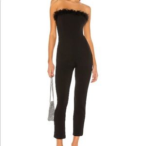 Lovers & Friends Demi Jumper! Black feathers. From Revolve.